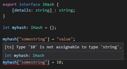 typescript ihash